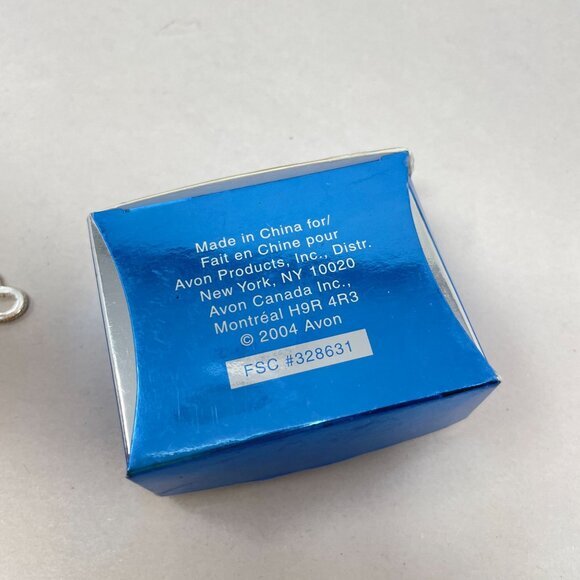 Avon Pave Heart Anywhere Charm Silver-Tone‎ Love Gift Box New - Picture 9 of 11